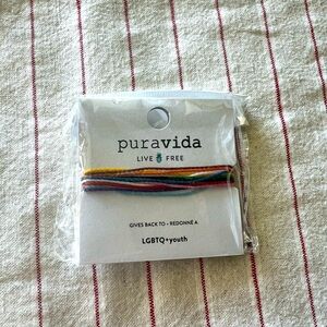Pura Vida Rainbow Anklet